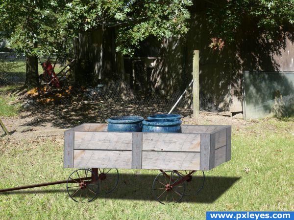 Creation of Garden Wagon: Final Result